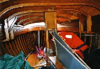 Unter Deck: Bootsbau pur!